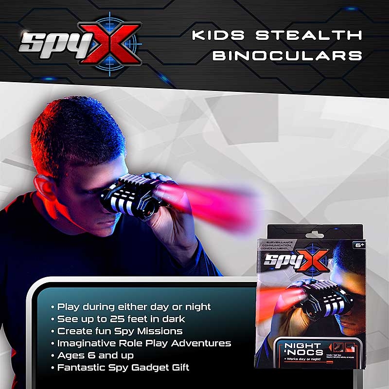 SpyX Night Nocs - Kids Stealth Binoculars