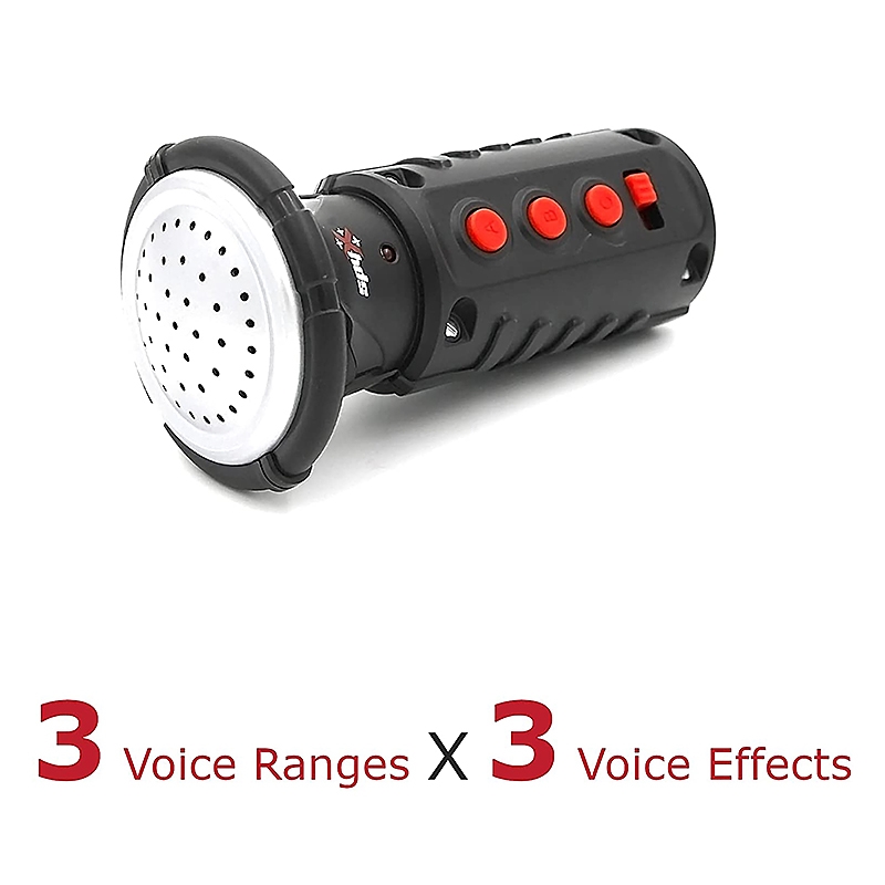SpyX Secret Voice Changer Voice Modes