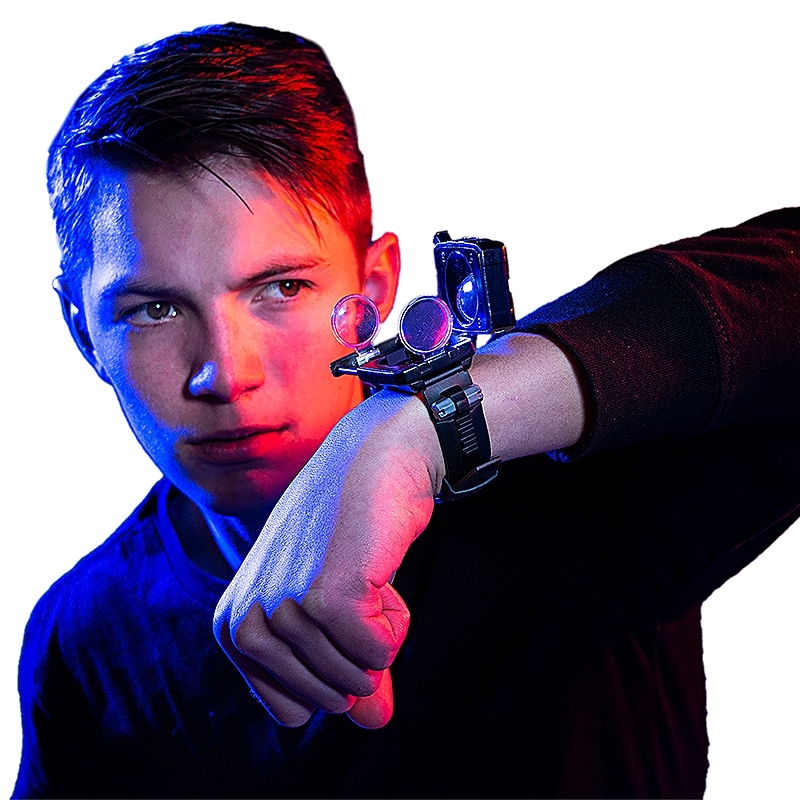 SpyX Spy Wrist Talkies - Boy using Product