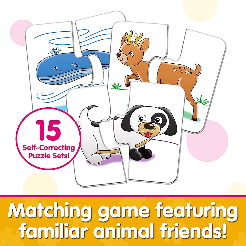 Matching game featuring familiar animal friends!