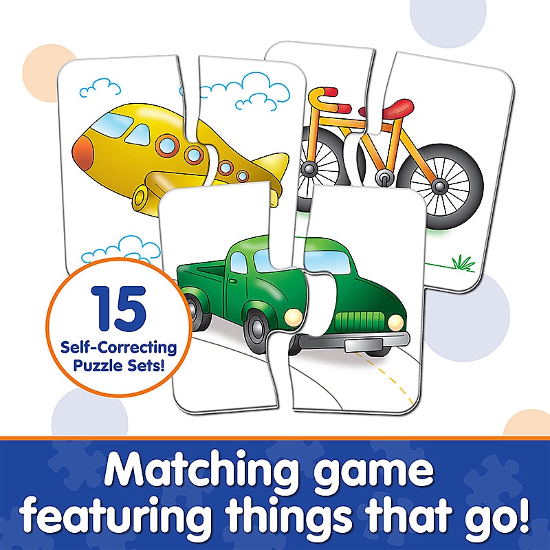 Matching game featuring things that go!