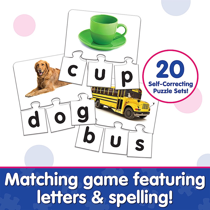 Matching game featuring letters and spelling!