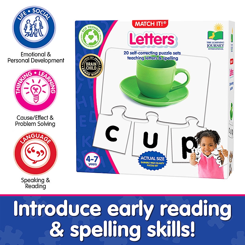 Introduce early reading and spelling skills!