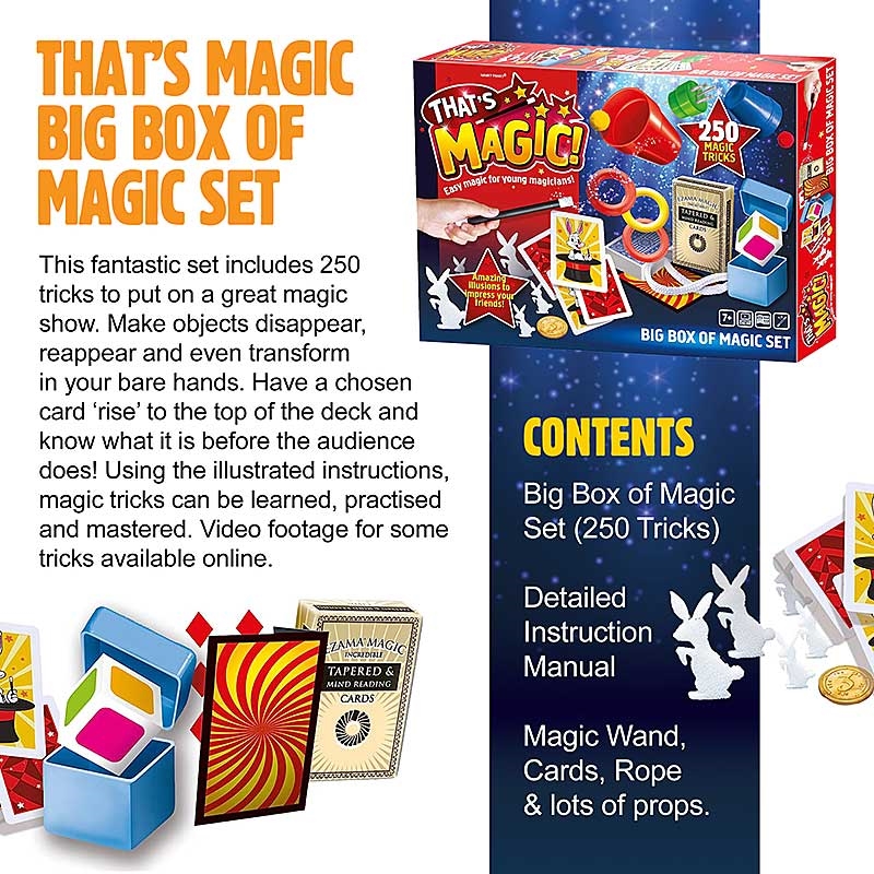 Big Box of Magic Set - Contents