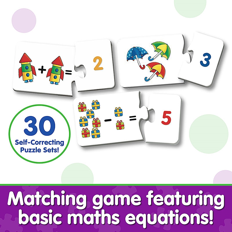 Matching game featuring basic maths equations!