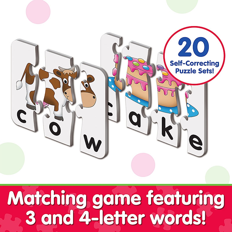 Matching game featuring 3 and 4-letter words!