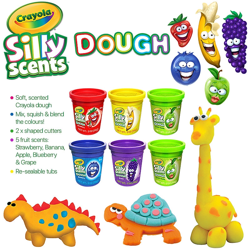 Crayola Silly Scents Creative Compounds Activity Pack - Dough