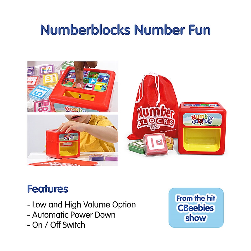 Numberblocks Number Fun Features