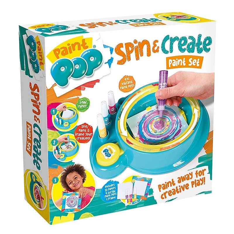 Paint Pop Spin & Create Paint Set - Pack