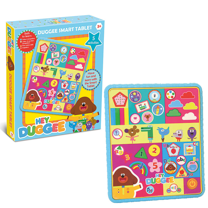 Hey Duggee Smart Tablet Product and Pack