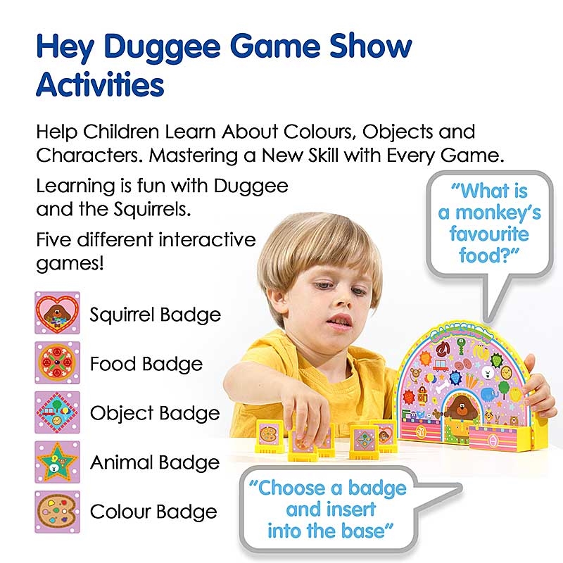 Hey Duggee - Duggee's Gameshow - Activities