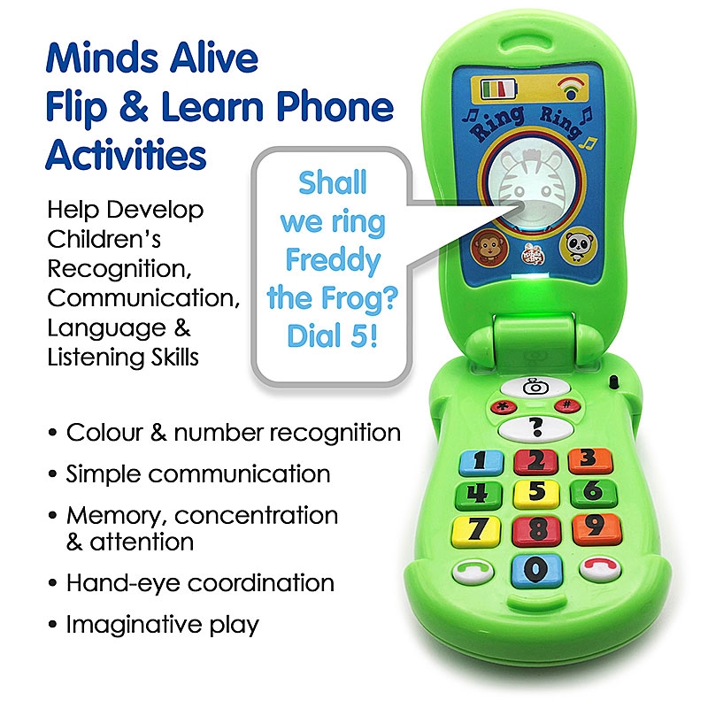 Minds Alive Flip & Learn Phone - Activities