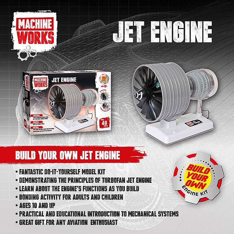 Machine Works Jet Engine - Build Your Own Jet Engine