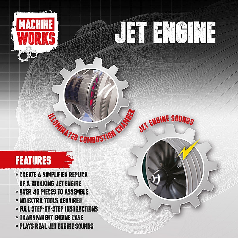 Machine Works Jet Engine - Features
