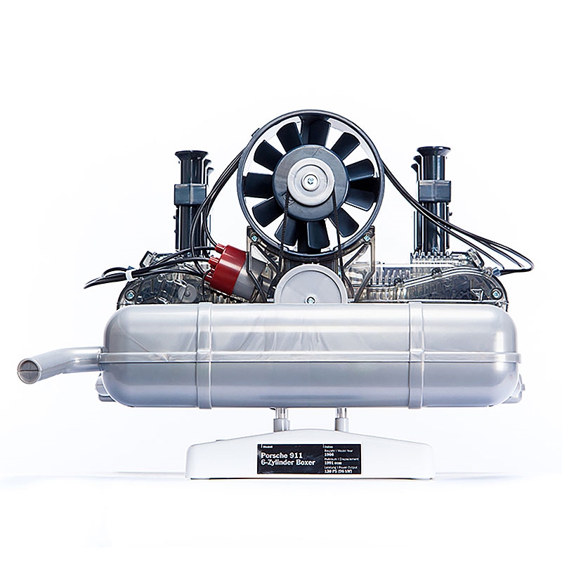 Machine Works Porsche 911 Flat-Six Boxer Engine - Front View