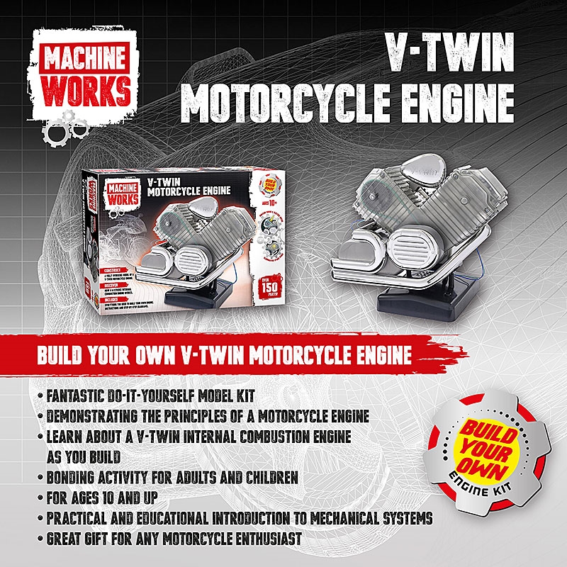Machine Works V-Twin Motorcycle Engine - Build your own V-Twin Motorcycle Engine
