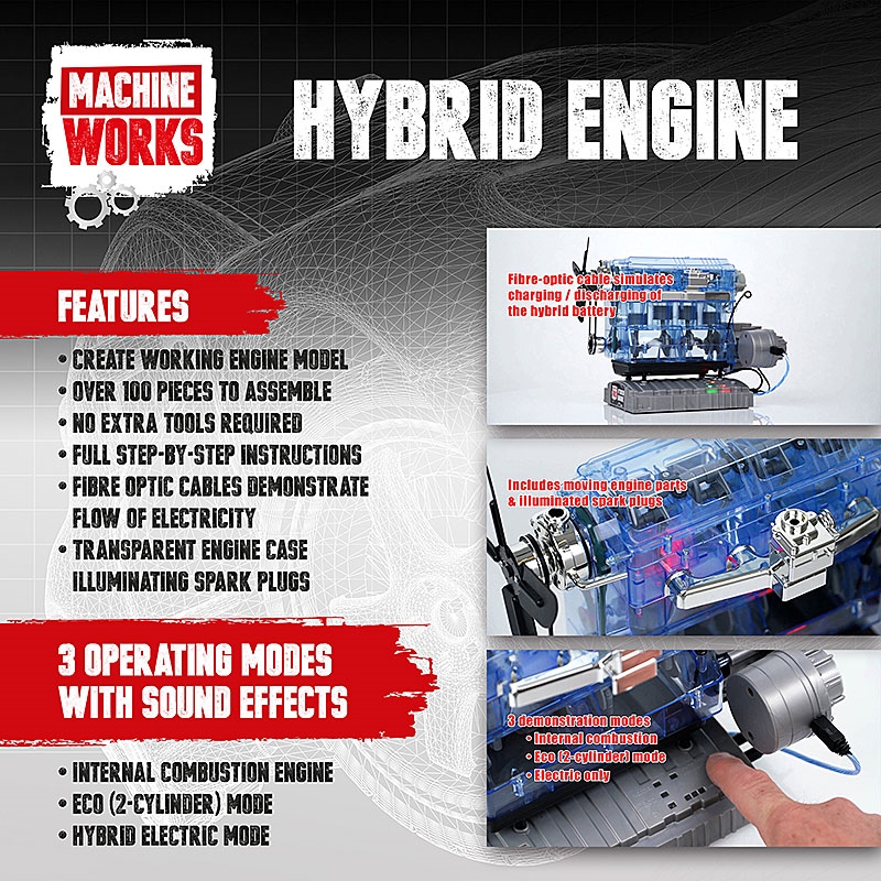 Machine Works Hybrid Engine Kit - Features