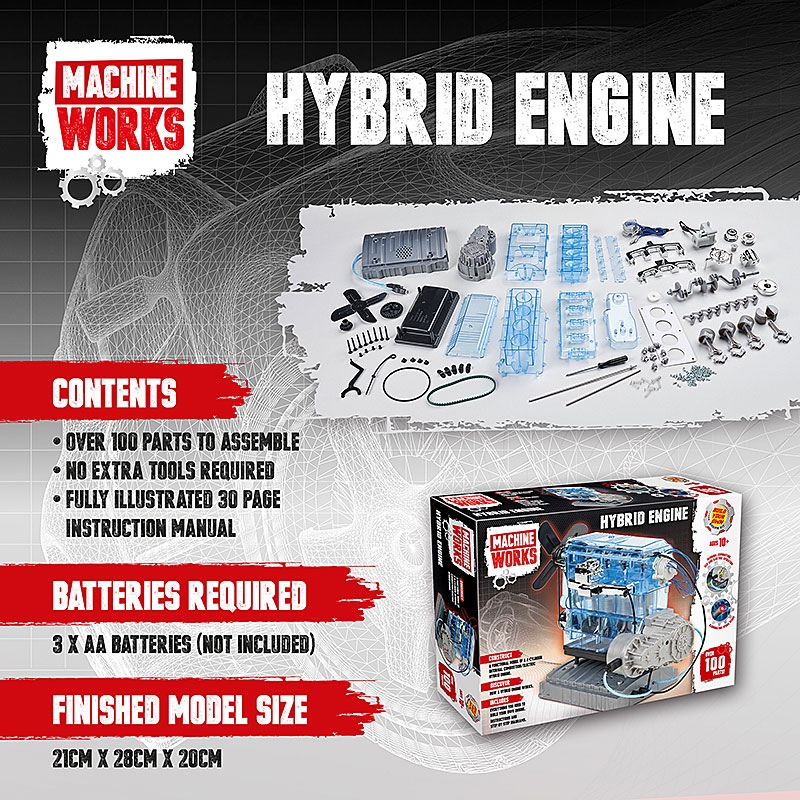Machine Works Hybrid Engine Kit - Contents