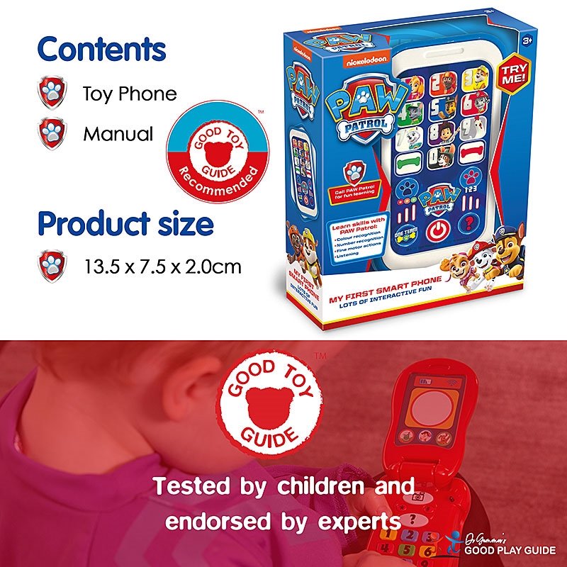 PAW Patrol My First Smart Phone - Contents