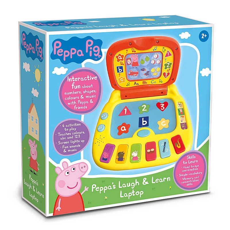 Peppa's Laugh and Learn Laptop Pack
