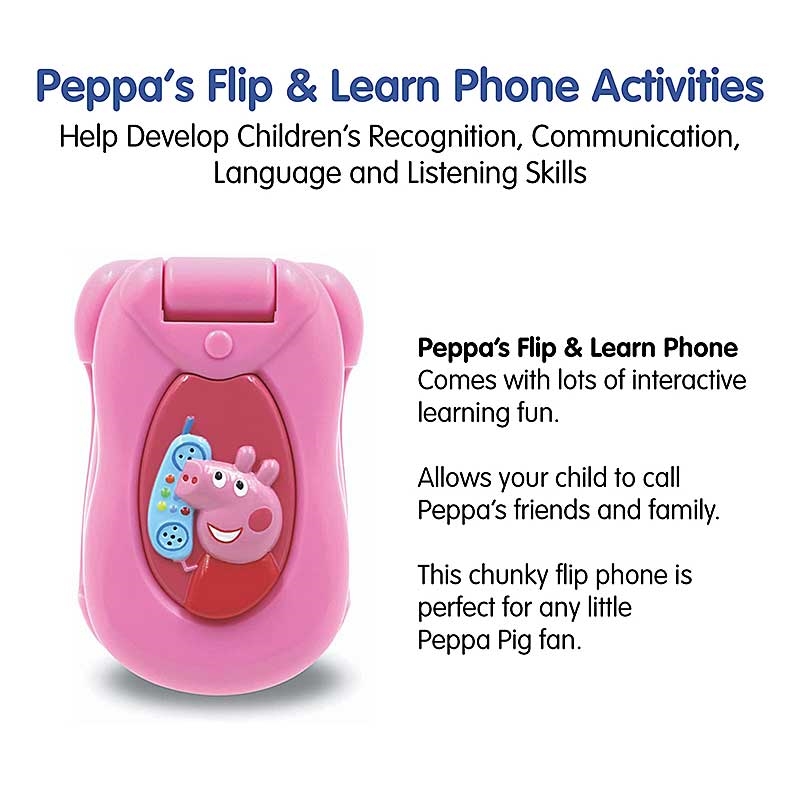 Peppa's Flip & Learn Phone - Activities