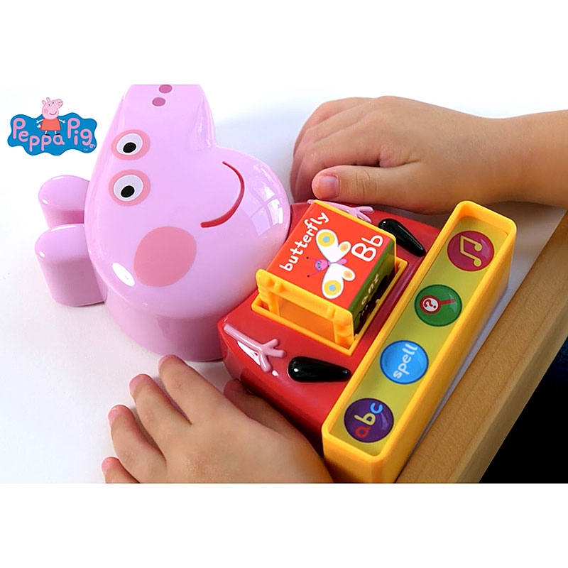 Peppa's Phonic Alphabet Young Girl listening to Instructions
