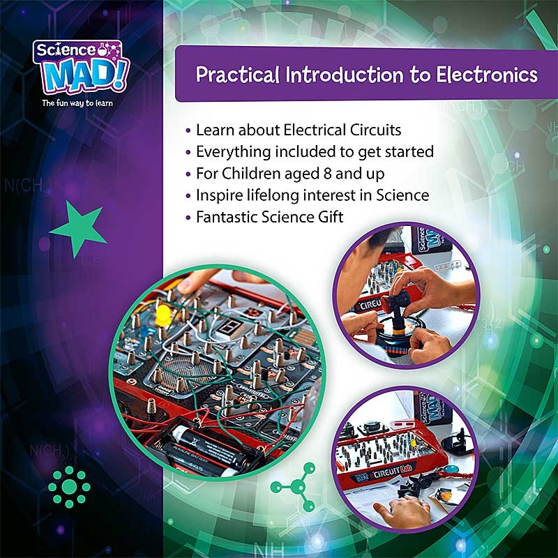 Science Mad Circuit Lab - Practical Introduction to Electronics