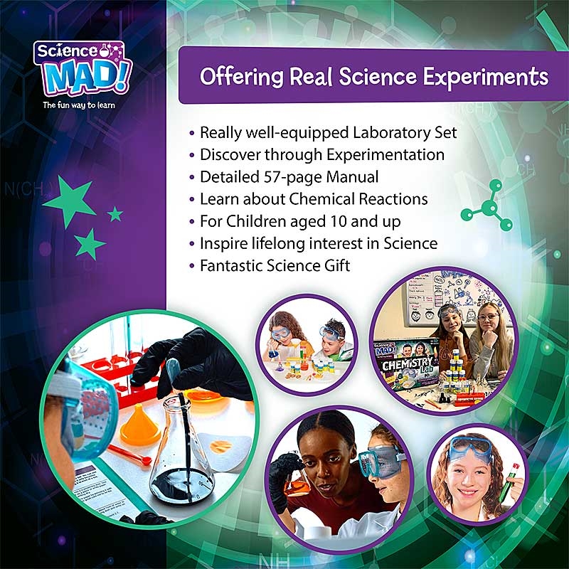 Science Mad Chemistry Lab - Offering Real Science Experiments