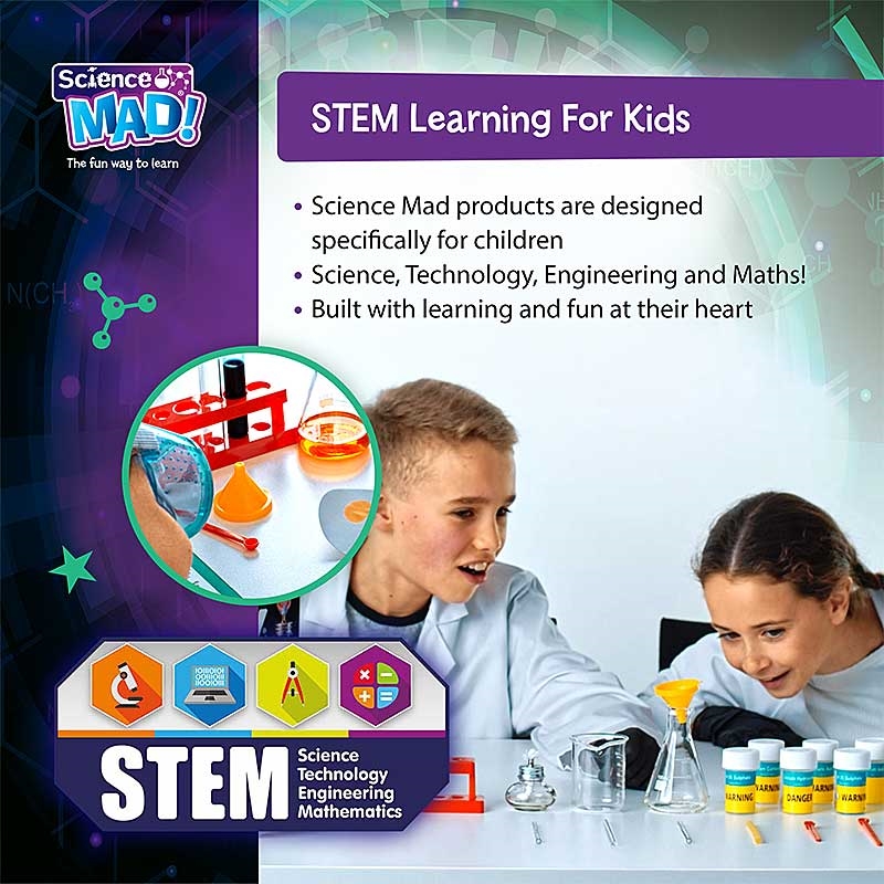 Science Mad Chemistry Lab - STEM Learning for Kids
