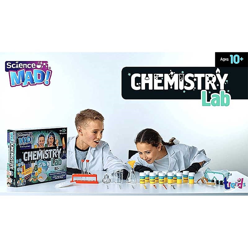 Science Mad Chemistry Lab - Kids Having Fun Creating Experiments