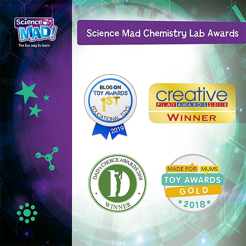 Science Mad Chemistry Lab - Awards
