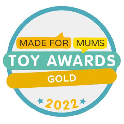 Made for Mums Toy Awards 2022 Gold