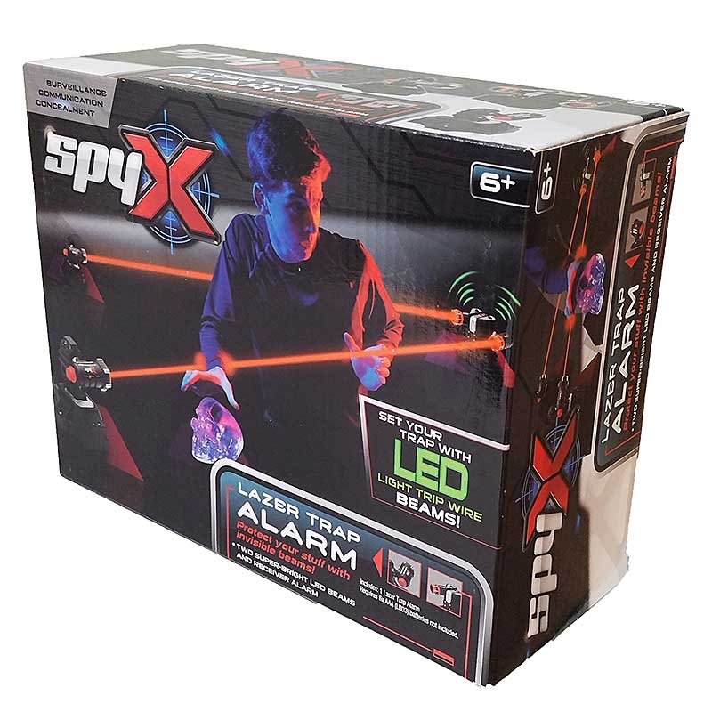 SpyX Lazer Trap Alarm - Pack