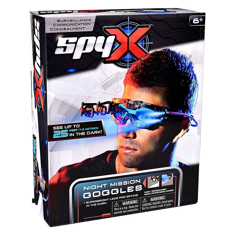 SpyX Night Mission Goggles - Pack