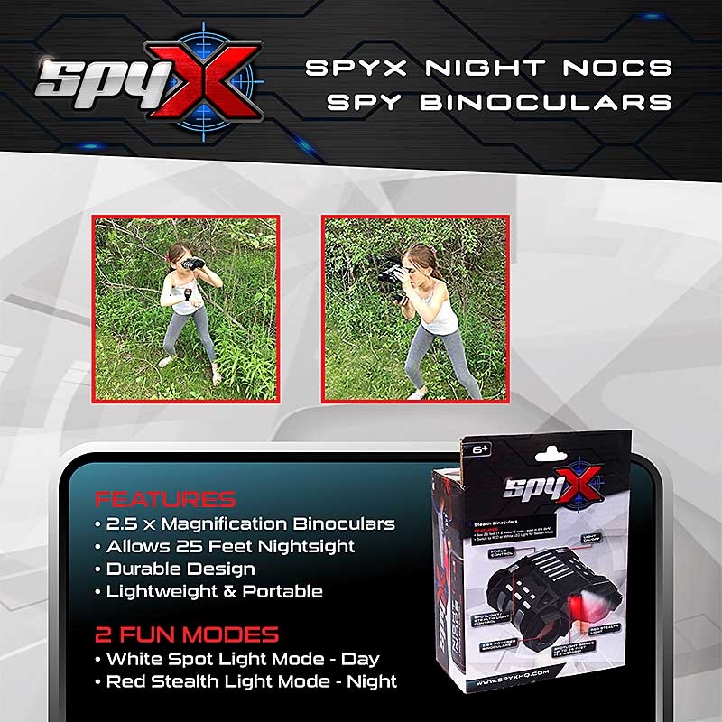 SpyX Night Nocs - Features