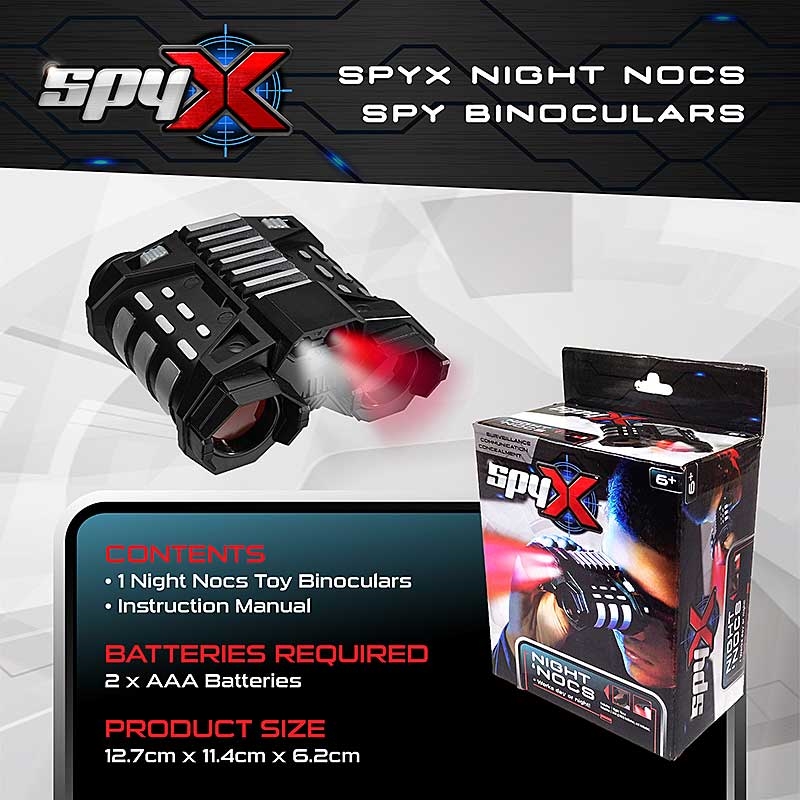 SpyX Night Nocs - Contents