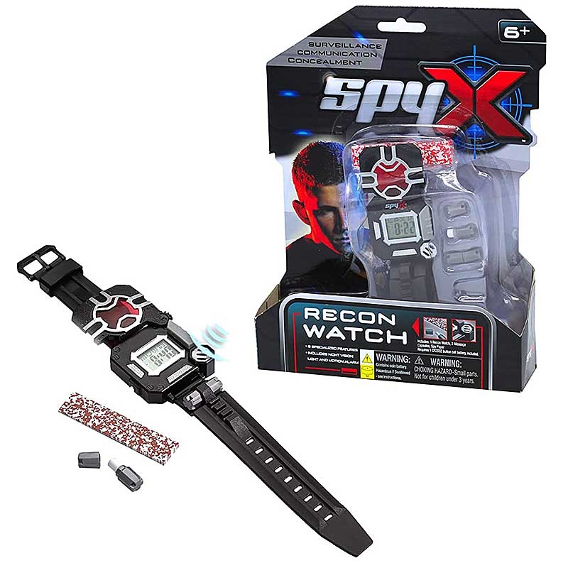 SpyX Recon Spy Watch - Pack and Product