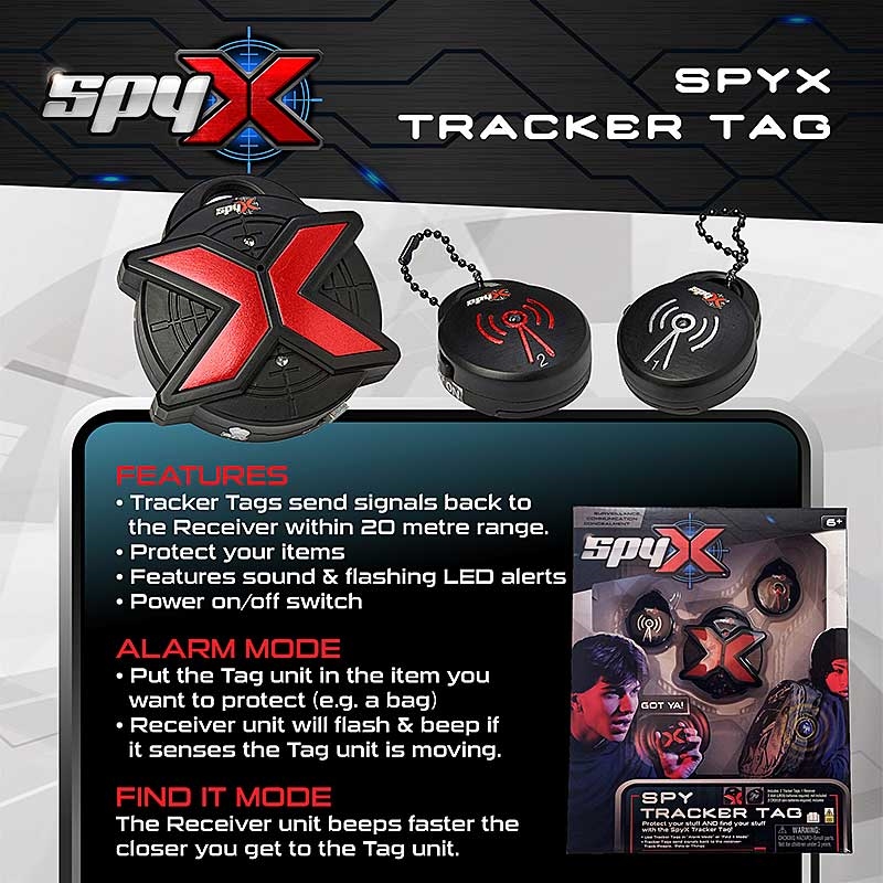 SpyX Tracker Tag - Features