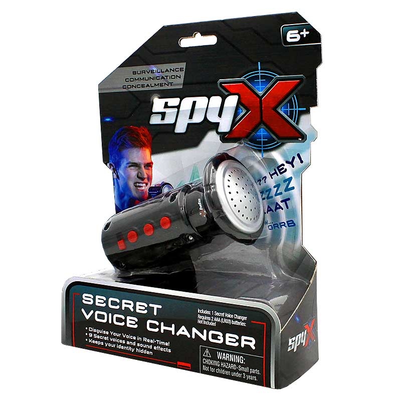 SpyX Secret Voice Changer - Pack