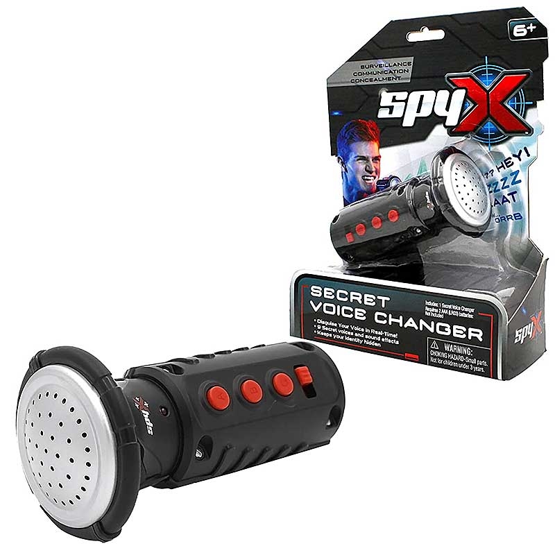 SpyX Secret Voice Changer - Pack and Product