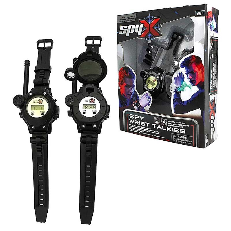 SpyX Spy Wrist Talkies - Pack and Product