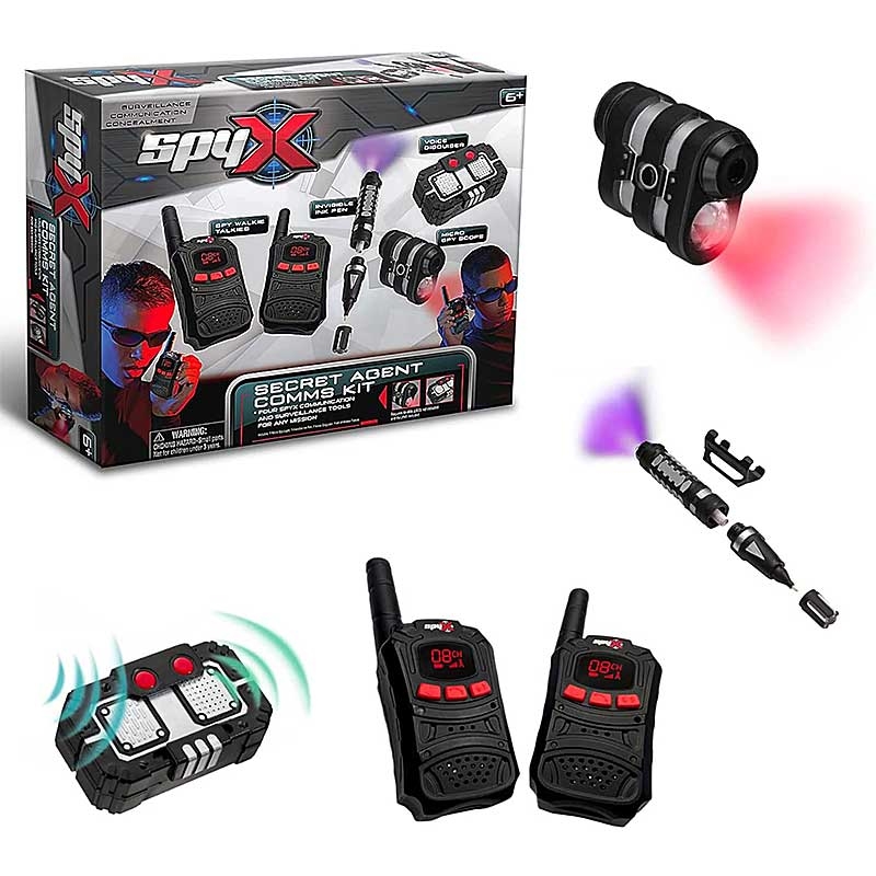 SpyX Secret Agent Comms Kit - Product and Pack