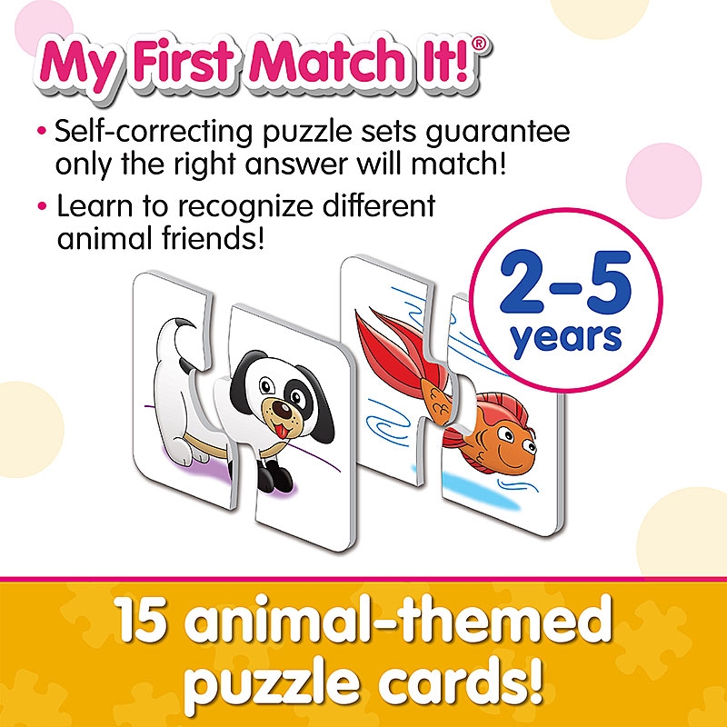 15 animal-themed puzzle cards!