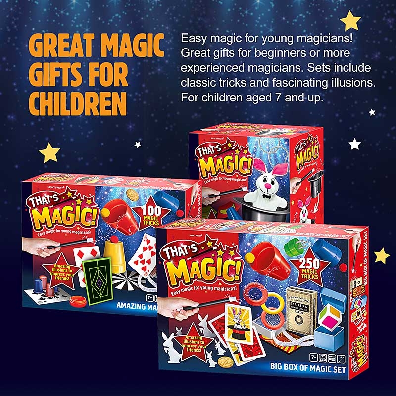 Big Box of Magic Set - Great Magic Gifts for Children
