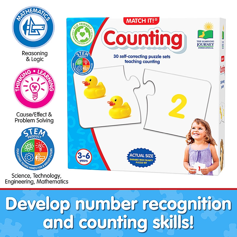 Develop number recognition and counting skills!
