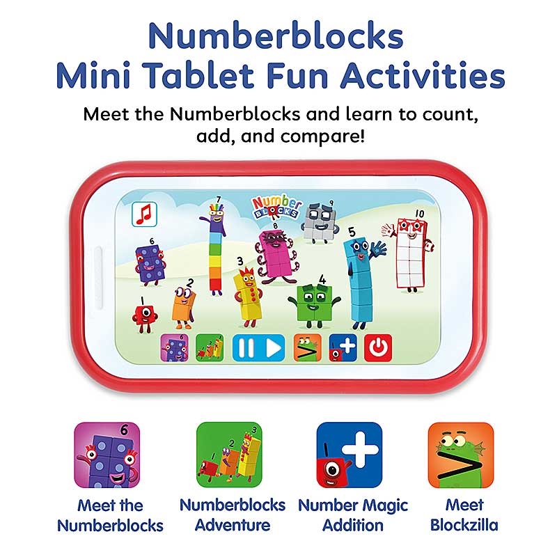 Numberblocks Mini Tablet - Activities