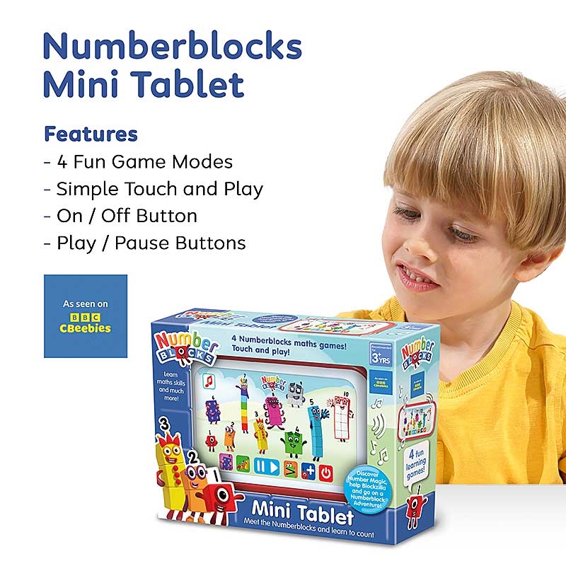Numberblocks Mini Tablet - Features
