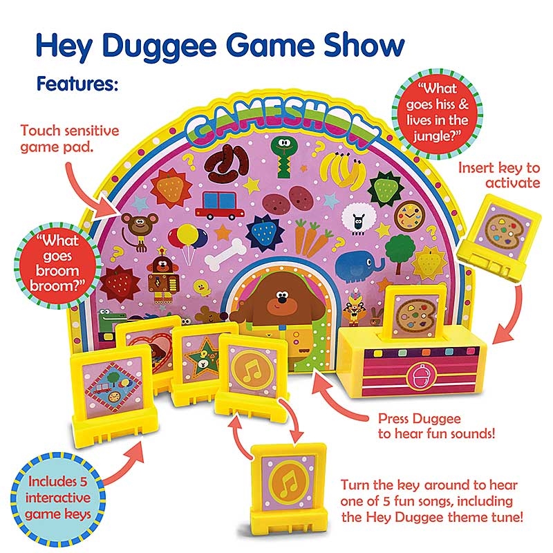 Hey Duggee - Duggee's Gameshow - Features