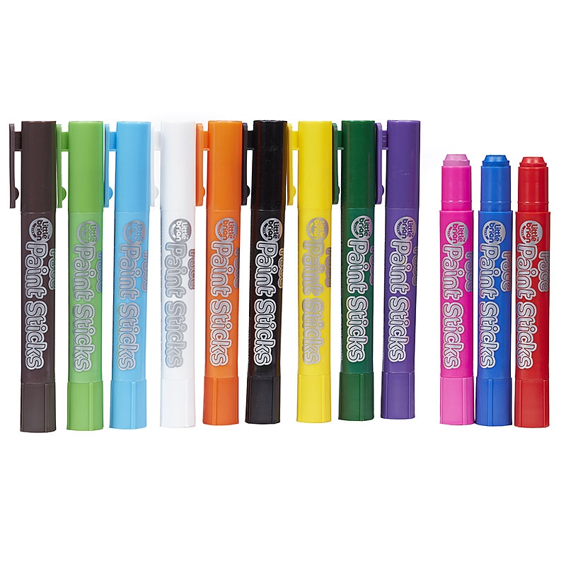 Face Paint Sticks - 12 assorted pens