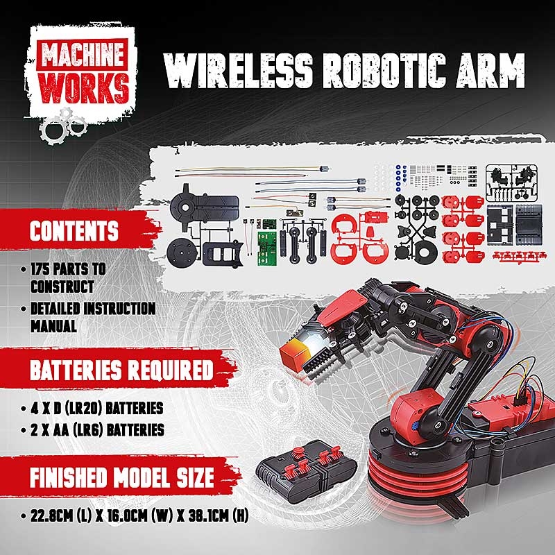  Machine Works Wireless Robotic Arm - Contents